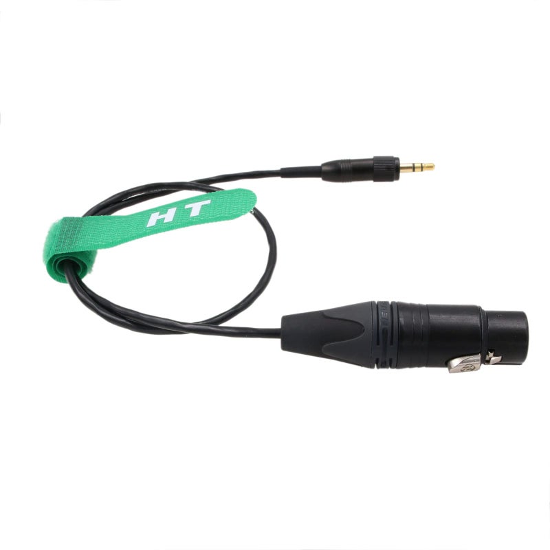 HangTon كابل صوت ميكروفون هانغتون لسوني UWP D11 D21 وسنهايزر SK500 G4 مرسل XLR 3 دبابيس أنثوي إلى 3.5 مم قفل 1/8" TRS 20" - Image 3
